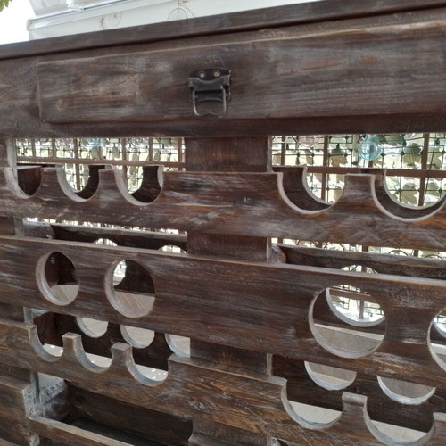 Wooden Wine Rack solid pine handmade, new, vintage style