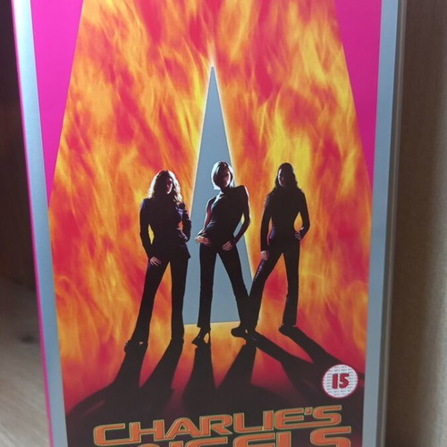 Charlie's Angels VHS videotape, English edition