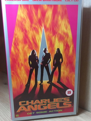 Charlie's Angels VHS videotape, English edition