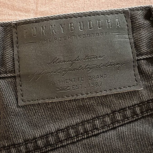 Funky Buddha Mini Shorts Black Small New