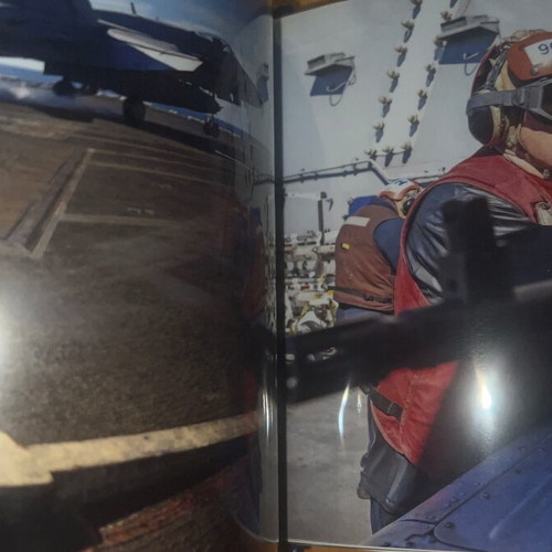 Military Aircraft Carrier set new with bag and photo album