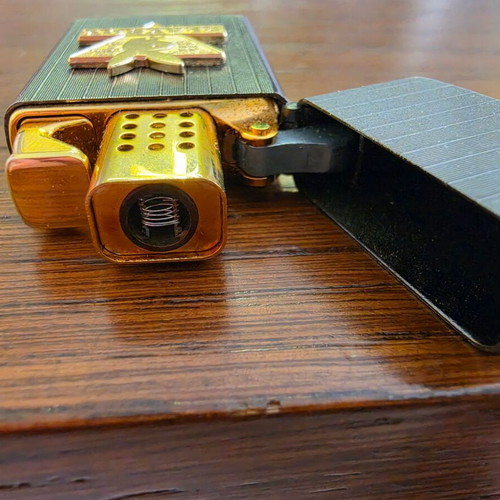 Vintage WIN No.7300 Lighter used, Playboy edition, made in Japan