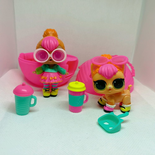 Lol Surprise doll and pet set like new