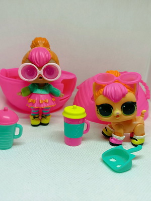 Lol Surprise doll and pet set like new