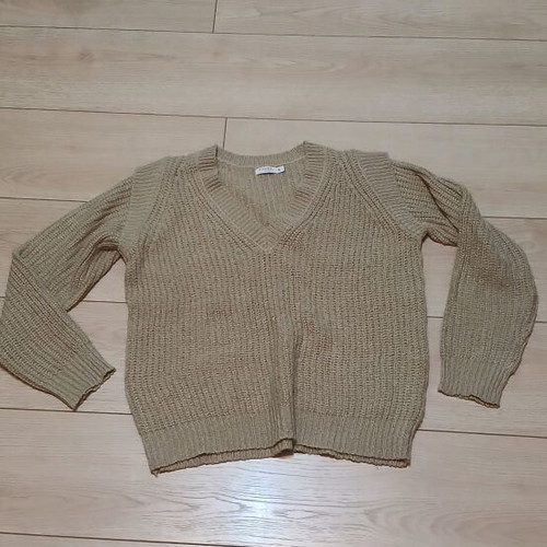 Tiffosi women's knitted sweater beige like new, size S