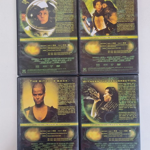 Alien The Tetralogy DVD box set, sci-fi horror