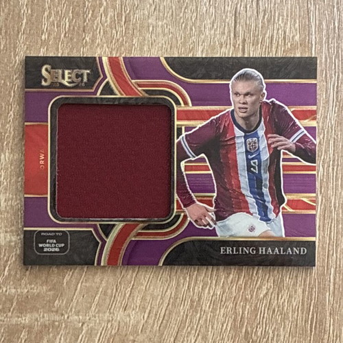 Erling Haaland Panini Select Road to FIFA World Cup 2026 Jersey Patch