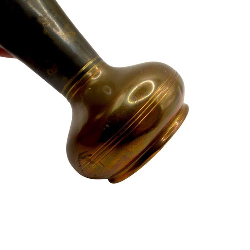 Vintage copper vase Daalderop Tiel used, Holland 1950–1970