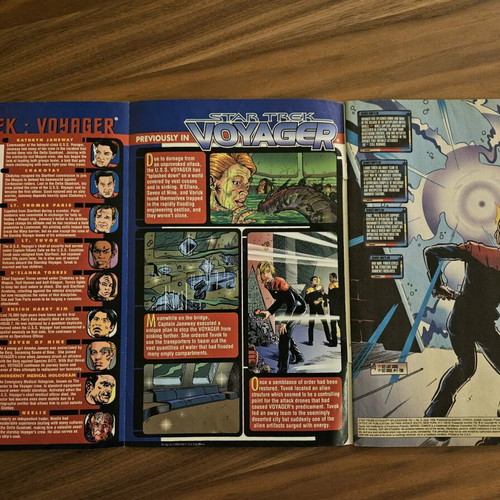 Star Trek VOYAGER Spalshdown issue 3 used