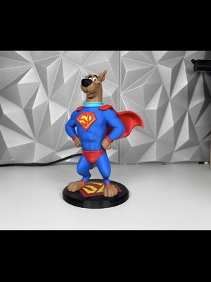 SuperDoo Scooby x Superman figure 30cm new
