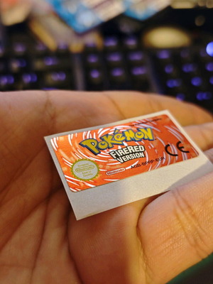 Pokémon Fire Red sticker new