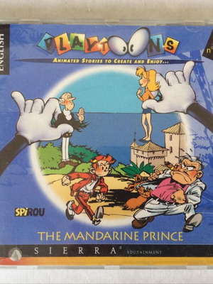 Playtoons 4 The Mandarin Prince PC game CD-ROM like new