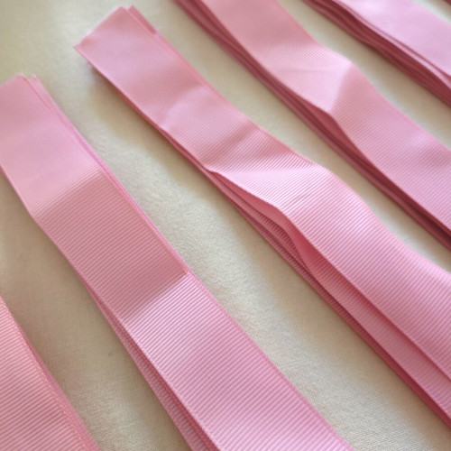 Tulle and ribbons for bombonieres, like new, pack for 70+