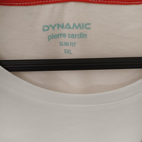 Pierre Cardin men's t-shirt XXL new, white, slim fit