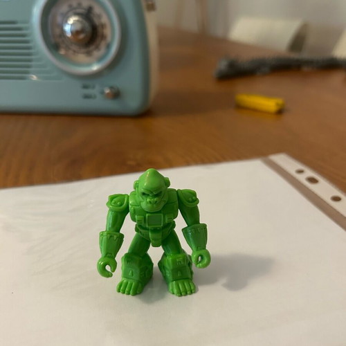 Teratomachos Gorilla green action figure used, El Greco