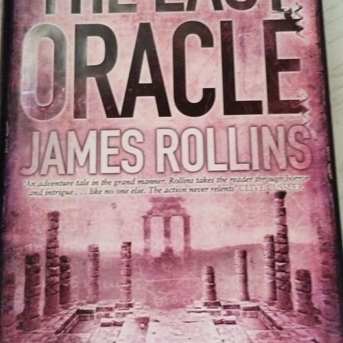 The Last Oracle hardcover book like new by James Rollins