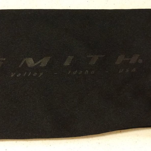 Smith fabric glasses case used