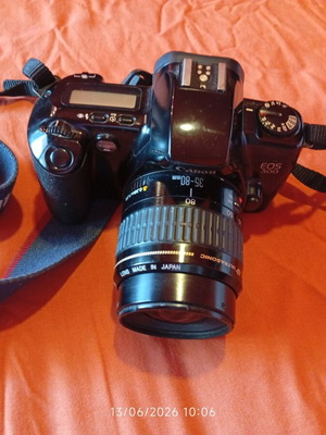 Canon EOS 500 κάμερα SLR μεταχειρισμένη με φακό ζουμ Canon EF 35-80mm