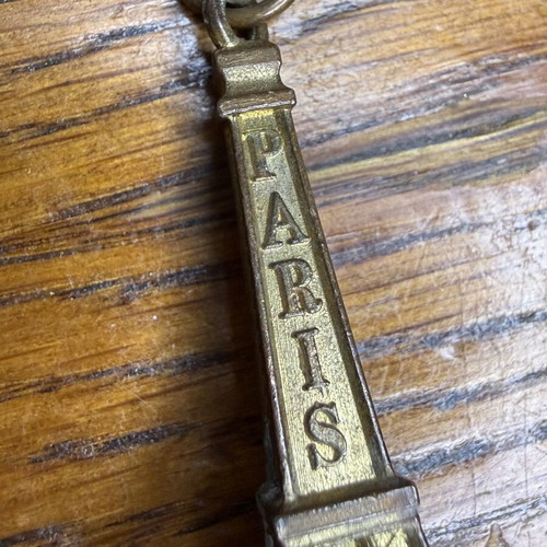 Eiffel Tower keychain used