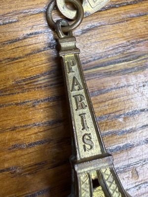 Eiffel Tower keychain used