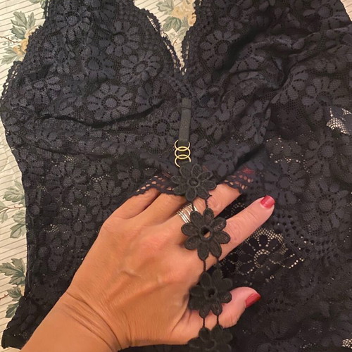 Shein bodysuit new, lace, size M