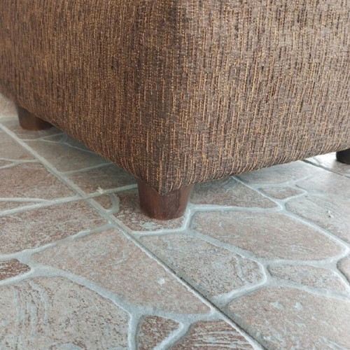 Handmade fabric stool in excellent condition