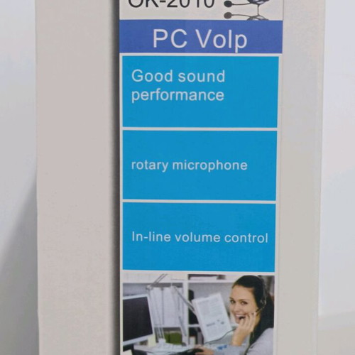 PC Volp Headset καινούργιο, ενσύρματο