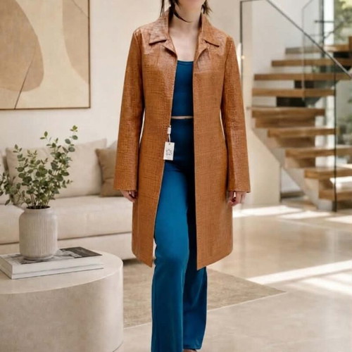 Domenico Dolci by Sagiakos Italian leather women's jacket