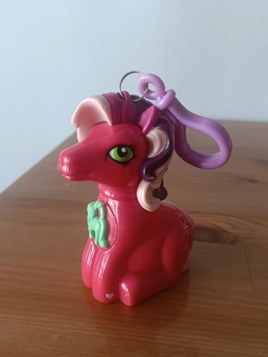 My Little Pony vintage plastic keychain used