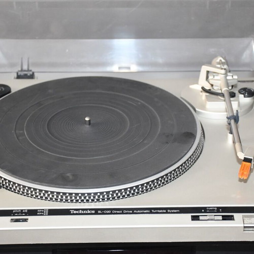 Technics SL-D20 direct drive turntable used, needle needs replacement