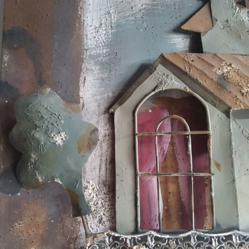 Metal 3D art piece Inart new