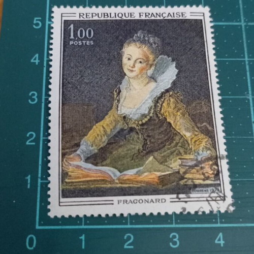 France Stamp 1972 French art like new