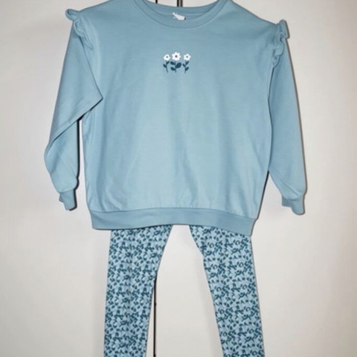 Little Kids set, 116 cm, turquoise