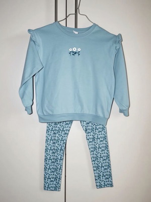 Little Kids set, 116 cm, turquoise