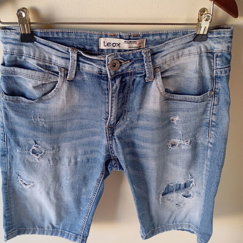 Τζιν βερμούδα ανδρική Abercrombie & Fitch σαν καινούργια, γκρι