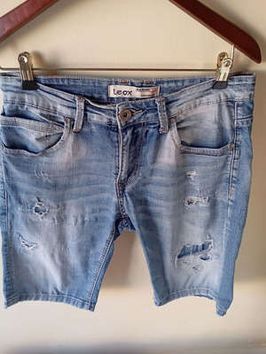Τζιν βερμούδα ανδρική Abercrombie & Fitch σαν καινούργια, γκρι