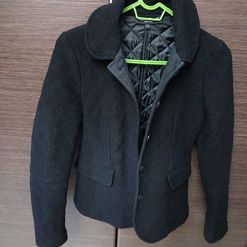 Black wool jacket like new
