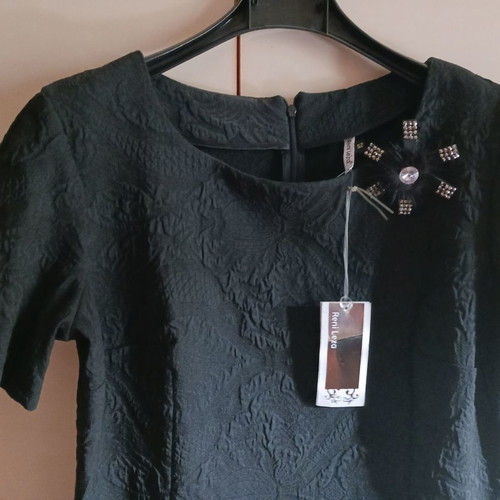 Black dress Reni Leza size 52 new