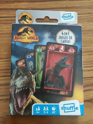 Παιχνίδι καρτών Jurassic World καινούργιο, αχρησιμοποίητο