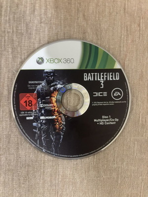 Battlefield 3 Xbox 360 CD μεταχειρισμένο