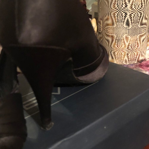 NUEVE satin pumps like new, size 37, black