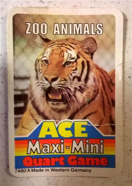  Ace Maxi Mini Quart Card Game