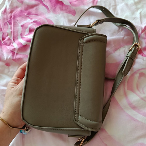 Crossbody bag new, olive green
