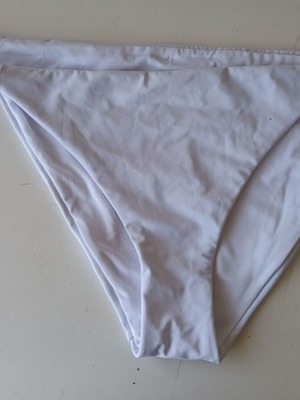 Calzedonia σλιπ μαγιό μονόχρωμο μεταχειρισμένο, λευκό