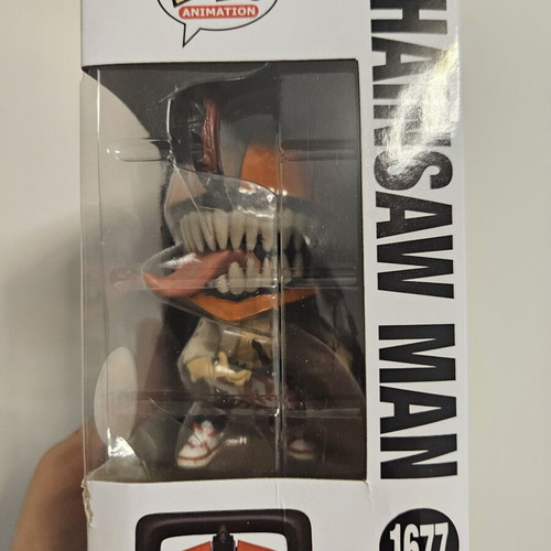Chainsaw Man #1677 Chase Funko Pop used with box damage