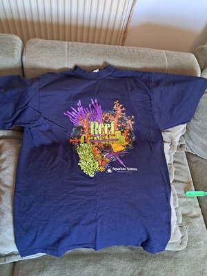 Collectible cotton T-shirt USA, size L, blue