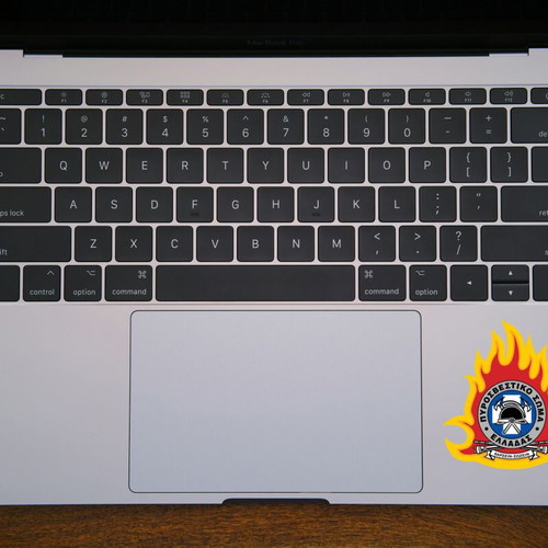 Greek Fire Brigade Emblem Sticker made to order