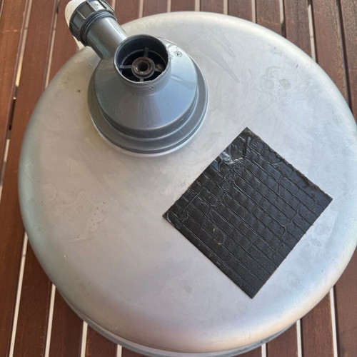 Teka round stainless steel inset sink used