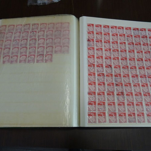 KABE Germany stamp collection in large binder, 31 sheets