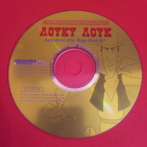 Lucky Luke DVD Aliens in Far West used, dubbed